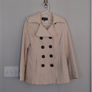 Winter White Peacoat